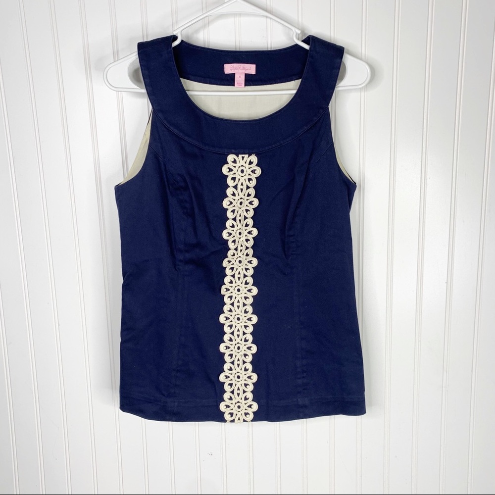 Lilly Pulitzer Sleeveless Blouse Size 6